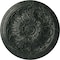 Ekena Millwork Damon Ceiling Medallion (Fits Canopies up to 3 3/8"), 20"OD x 1 1/2"P, Painted Turtle Crackle CM20DAPTC - alternate 1